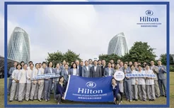 希尔顿集团大中华区及蒙古总裁钱进到访海南海花岛希尔顿酒店