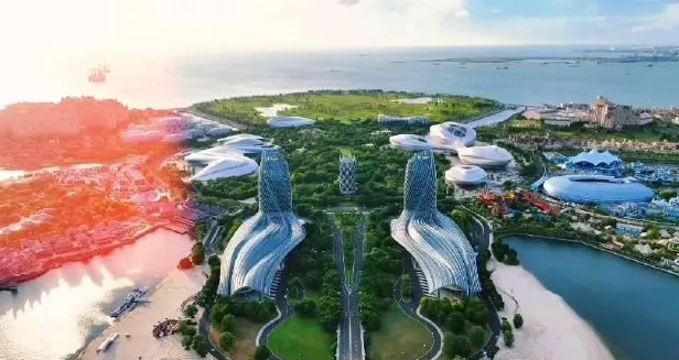 海南省儋州市海花岛在儋州哪个位置
